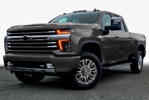 Chevrolet Silverado 2500 DRL Headlight Upgrade Kit - ORACLE Lighting - ColorSHIFT - RGB+W - `20-`21